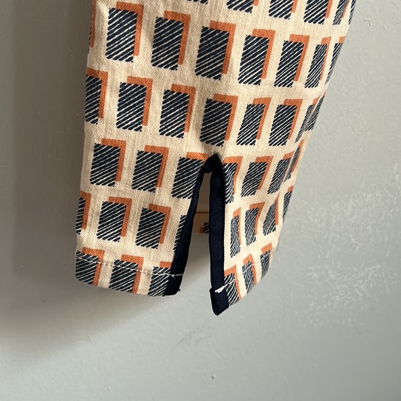 Tory Burch Women’s Abstract Plaid Denim Cropped Skinny Jean Pants - Picture 7 of 8